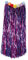 Markenlos Hula-Rock Lametta, ca. 80 cm Länge