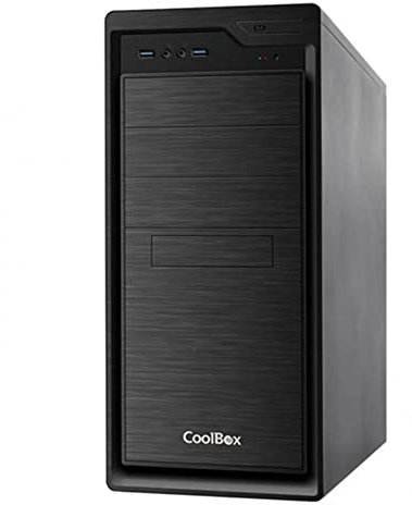 Boîtier ATX Semi-Tour CoolBox COO-PCF800U3-0 Noir