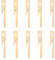 Wood Test Tube Clamp, 10 Pcs Bamboo Test Tube Holder Test Tube Clip Bamboo Wooden Test Tube Holder Clamp Clip for Laboratory Equipment Testing Tool