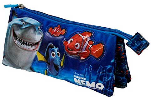 Findet Nemo Sea-Dreifach Federmäppchen, Blau