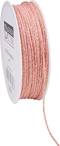 Cordelette « Countdown » Vieux rose