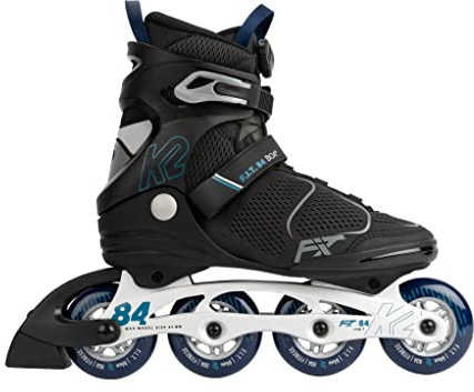 K2 Skates Herren Inline Skates F.I.T. 84 BOA, Grey - Blue, 30G0615.1.1.125