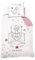 Warner - Housse De Couette Tom and Jerry 140x200 cm - Rose/Blanc - 100% Coton