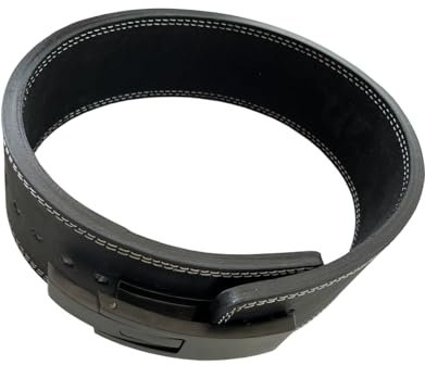 Ceinture à levier 13mm - Ceinture Powerlifting | Musculation | Fitness - Warrior Gear | Ceinture pour le Squat et le Soulevé de terre (L)