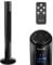 Emperial Tower Fan 46 with Remote Control, Oscillating Cooling Fan, 3 Speed Settings, 3 Modes, LED Display, 12 Hour Timer - Black