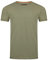 riverso Tshirt Herren Regular Fit RIVLenny Rundhals Kurzarm Sommer Tee Shirt leichte Baumwolle Flammgarn Einfarbig Grün XXL, Größe:XXL, Farbe:Washed Olive