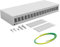 HB-DIGITAL Boîtier de panneau de brassage 16 ports pour modules Keystone : prise RJ45, prise RJ11, IEC mâle/femelle, connecteur F, USB-C USB-A BF/AF, HDMI, borne de borne filetée BNZ, connecteur RCA |