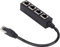 SUNGOOYUE Adaptateur Répartiteur RJ45 1 à 4 Ports Transmission Fluide Excellente Connexion Adaptateur de Câble Réseau
