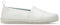 TOMS Classic Alpargata Flacher Slipper, White Confetti Coated Glitter, 34.5 EU
