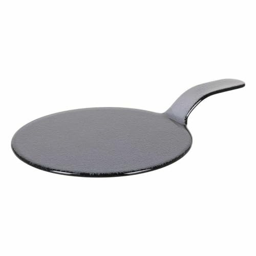 Viejo Valle Snacktablett schwarz mit Glasgriff, Ø 28 x 44 cm (4 Stück)