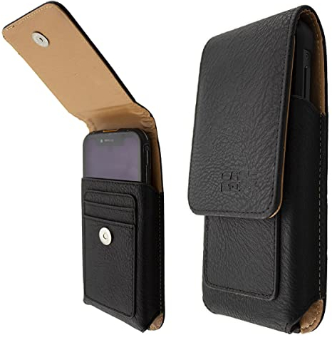 caseroxx Outdoor Handy Tasche passend für Cubot King Kong 6 mit drehbarem Gürtelclip, Schutz Holster in schwarz