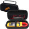 Klawdsky Werkzeug-Tragetasche für Fluke 323/324/325/302/303/305 Klemmmultimeter und 374/375/376/902 FC True RMS-Meter (nur Gehäuse), Schwarz , 1 x Etui