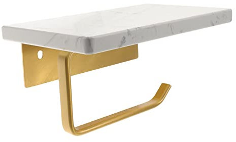 Porte-Serviettes en Papier Porte-Papier Toilette en marbre Support de Rangement pour téléphone Portable Porte-Rouleau de Papier Toilette Porte-Rouleau de Serviettes en Papier Porte