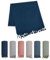 DenoDoa Waffle Hamamtuch 90 x 180cm Saunatuch für Damen Herren - Badetuch - Strandtuch - Pestemal 100% Baumwolle - Leicht & Saugfähig - Orientalisches Bade-Tuch (Dunkelblau)