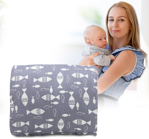WDKXCN Cozy Cradle Arm Pillow, Breastfeeding Arm Pillow, Soft and Comfortable Baby Feeding Nursing Pillow, Pillow Pure Cotton Plus Velvet, Sleeping Artifact with Arm Hole for Mom Newborn Travel
