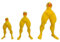 Muskulöse Beine Ente, 3D-Druck Klassische lustige Muskelbein Gummi Ente Statue, Spaß Muskulöse Ente Statue für Fitnessbegeisterte oder alle, die Beinwitze mögen (10 cm/3,94 Zoll)