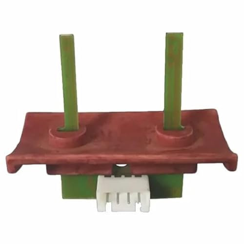 Debimetro Stufa a Pellet, sensore di Flusso Aria Modello J064 per Micronova, Edilkamin, Dal Zotto, Nordica Extraflame (Ricambio Supporto Rosso)