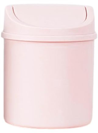 Nixiara Worktop Bin - Creative Mini Wheelie Bins with Lid, Desktop Bin, Waste Bin for Kitchen, Bedroom, Home, Washbasin, Car Interior