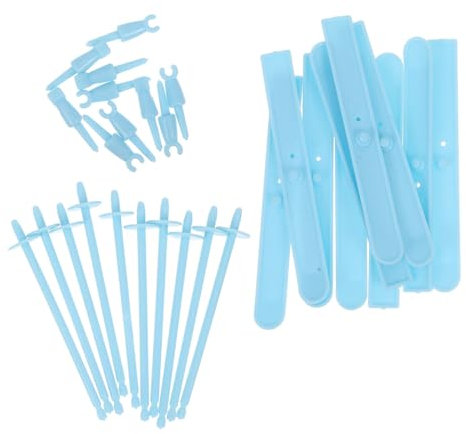 VICASKY 5 Sets Mini Ski Simulation Mini Ski Mini Zubehör Miniatur Ski Für Puppenhaus Mini Ski Puppenhaus Ski Und Stöcke Puppenhaus Ski Mit Stöcken Winziger Ski