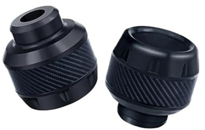 Motorrad Rahmen Schieber Universal 2 Stücke Motorrad Crash Protektoren Motorrad Rahmen Sliders Gabel Rahmen Sliders Schutzkappen