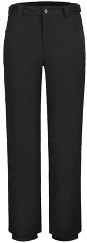 Icepeak Fleming Herren Skihose, Schwarz, Snowpant für Wintersport, Outdoor Schneehose