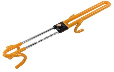 Cerradura de seguridad antirrobo para automóvil, cerradura para volante de vehículo con 96 dientes de bloqueo, diseño ergonómico y de impacto para máxima prevención de robo,