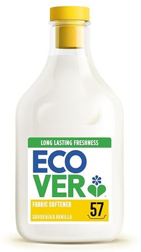 Ecover Fabric Softener, Vanilla & Gardenia, 57 Washes, 1.43L