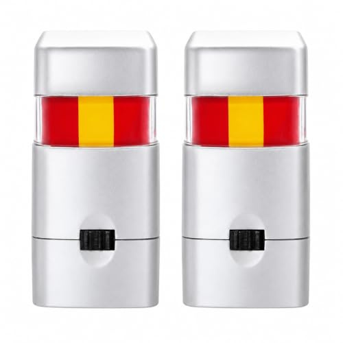 YIPFEN Pinturas Faciales Arcoíris Lápices de Maquillaje Infantil Set de Maquillaje (para Carnaval, Halloween, Fiestas) (Rojo, Amarillo, Rojo)