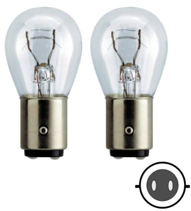 58062 - Glühlampen Set Ersatzlampe 21W/5W BAY15D 12V Zweifadenlampe Bremslicht Schlusslicht