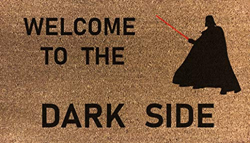 70cm x 40cm STAR WARS Printed Internal Coir Mat, Welcome To The Dark Side
