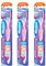 Wisdom Advanced Active Whitening Instant Bright Toothbrush, Set of 3