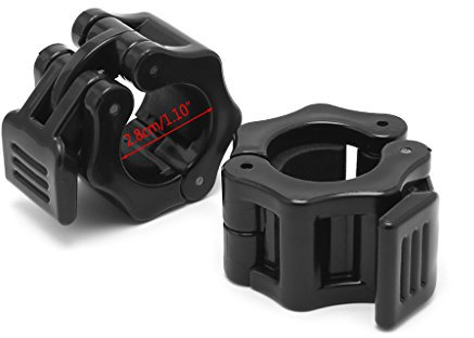 Siqimi Lot de 2 colliers de serrage pour haltères 28 mm