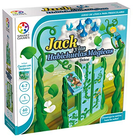 SmartGames Jack Et Les Chambres Magiques Jouets Enfants 4 Ans Ou Plus Jeux Éducatifs Puzzle 4 Ans Jeux D'Ingéniosité 3D Puzzle avec 60 Défis
