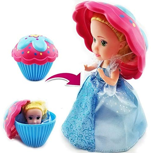 Wination Cup Cake Puppe Spielhaus Kinderspielzeug Kuchen Mini Überraschung Puppe Kinder Spielzeug Verformbar Gebäck Prinzessin Süßes Mädchen Geburtstagsgeschenk