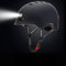 HWGING Casco de bicicleta, linterna de carga USB, luz de advertencia, casco de aventura, casco de bicicleta eléctrico, monopatín, monopatín