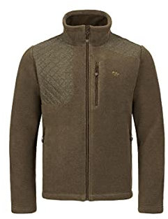 Blaser Mens Fleece Jacket Jonathan mud XX-Large BrownXX-LargeBrown