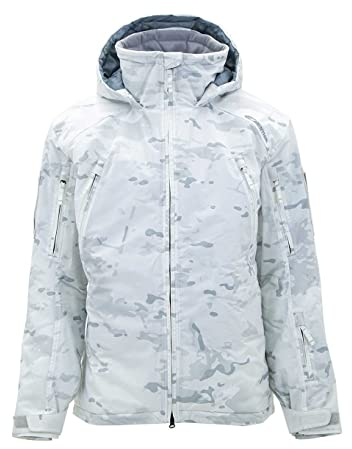 Carinthia MIG 4.0 Jacket - Wasserabweisende Winter-Jacke dick gefütterte, Ultra leichte Thermo-Jacke mit Kapuze, Multicam Alpine (L, Multicam Alpine)