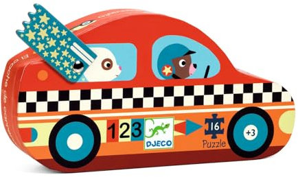 Djeco Rennwagen The Racing Car Puzzle (DJ07273)