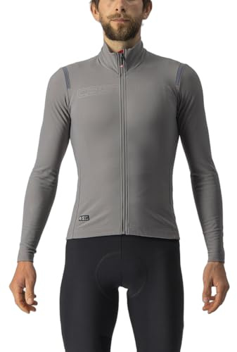 CASTELLI 4520515-064 TUTTO NANO RoS JRSY Jacket Herren NICKEL GRAY Größe XXL