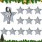 DONGSZQ Gabel Weihnachtsdeko,12 Stück Bestecktaschen Weihnachten,Weihnachtsbesteck Tasche,für Tischparty, Ornament, Abendessen, Bestecktaschen Christmas Party Decoration