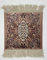LaVelahome Tappeto Classico Piccolo cm 35x35 Francobollo Quadrato Con Frangia (35_x_35_cm, Rosa_01)