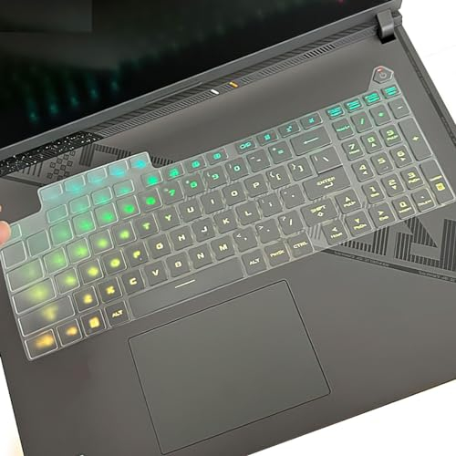 Housse de clavier ultra fine en TPU pour ordinateur portable Asus ROG Strix Scar 18 G834 G834JY & ROG Strix G18 G814 G814JI G814JZ, ROG Strix G18 2023