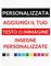 Targa in Metallo Personalizzata, Targa personalizzata da esterno con la tua immagine/testo/foto/logo,Impermeabile e Resistente ai Raggi UV cartello personalizzato per ufficio, affari, posto di lavoro