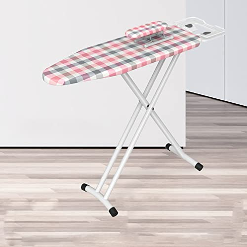 Planche à Repasser ALEjon ArtsPavilion, réglable en Hauteur, Pliable, Repose-Fer à Vapeur, avec Coussin très épais pour Un Repassage Confortable. pour Les buanderies ou Les dortoirs 3