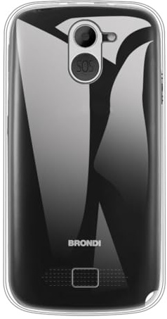 Custodia protettiva per Amico Smartphone XS - Chiaro | 5 Slim custodia antiurto con paraurti posteriore, guscio flessibile in TPU antigraffio e impugnatura ergonomica