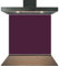 C2G Coloured Toughened Glass Splashback for Kitchen, Tempered Heat-Resistant Glass Splashbacks with Polished Edges for Cooker and Hob Backsplash (Dark Purple, 60 x 80cm)