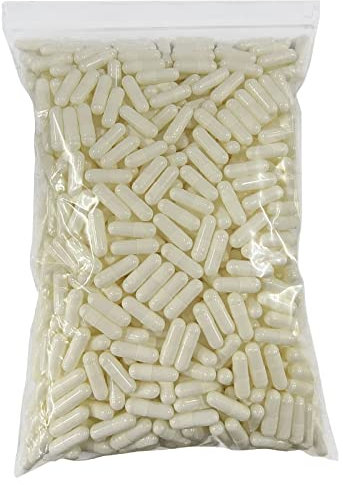 Lot de 1 000 capsules vides en gélatine rigide pour le stockage de pilules