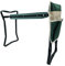 CROSSFER® Kniebank für Gartenarbeit Belastbarkeit 150KG, Gartenhocker Klappbar mit Werkzeugtasche, Kniehilfe für Gartenarbeiten Grün