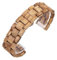THBGTCNQ Holz-Uhrenarmband, 20 mm, 22 mm, Ersatz-Schnellverschluss-Armband, Armband, Armband, Herren- und Damengürtel for Smartwatch, Quarzuhr(Brown,22mm)