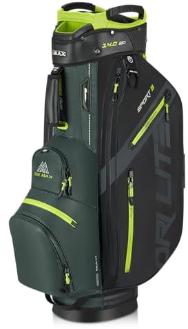 Big Max Dri Lite Sport 3 Cartbag waldgrün/schwarz